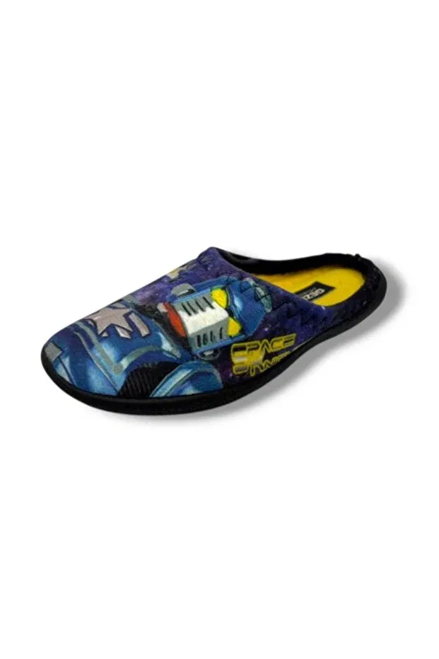 Детские домашние тапочки из ткани Gezer, Navy Blue