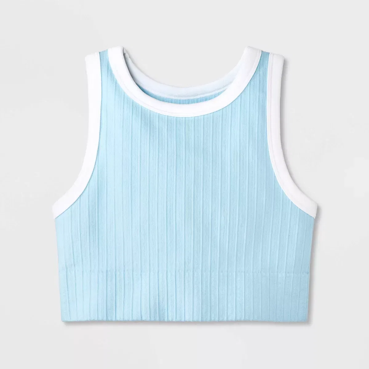 Детское бра для девочек с контрастной отделкой Без швов KIDS SOCKS/PACKAGED UNDERWEAR, Blue