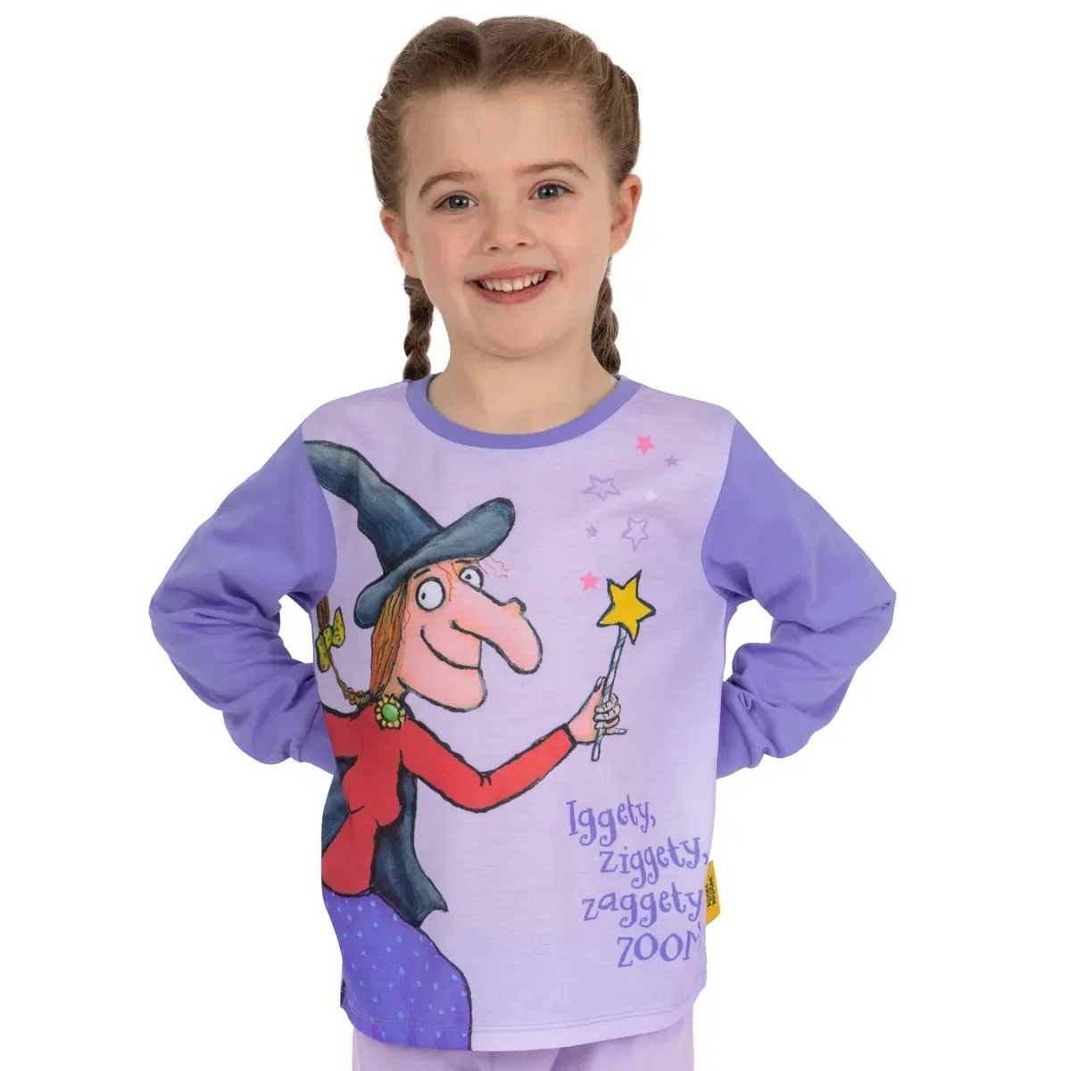 Лонгслив-пижама Room On The Broom, Purple — фото 3