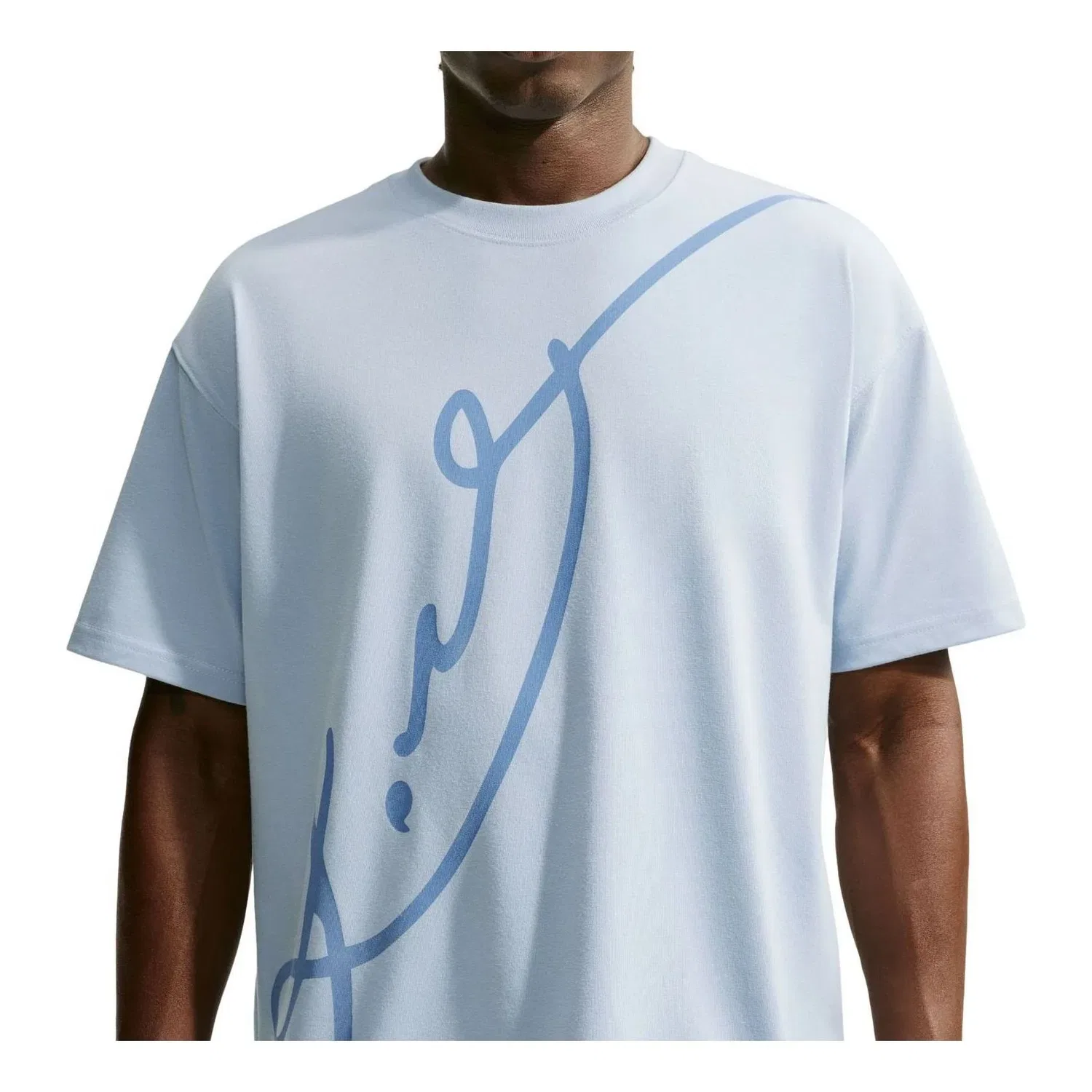 Мужская футболка с принтом Nike Kobe Dri-FIT, синий