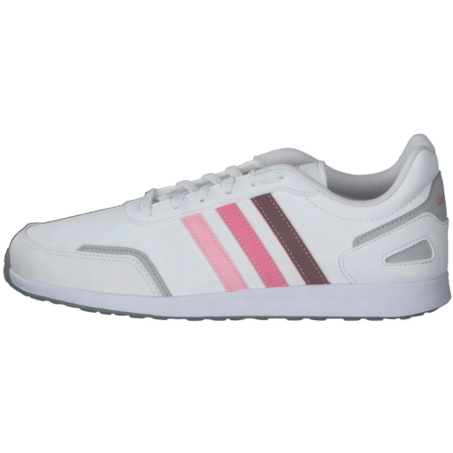 Детские кроссовки для мальчиков с липучками Vs Switch 3k Adidas, White Crystal Red Shade Pink Tone — фото 2