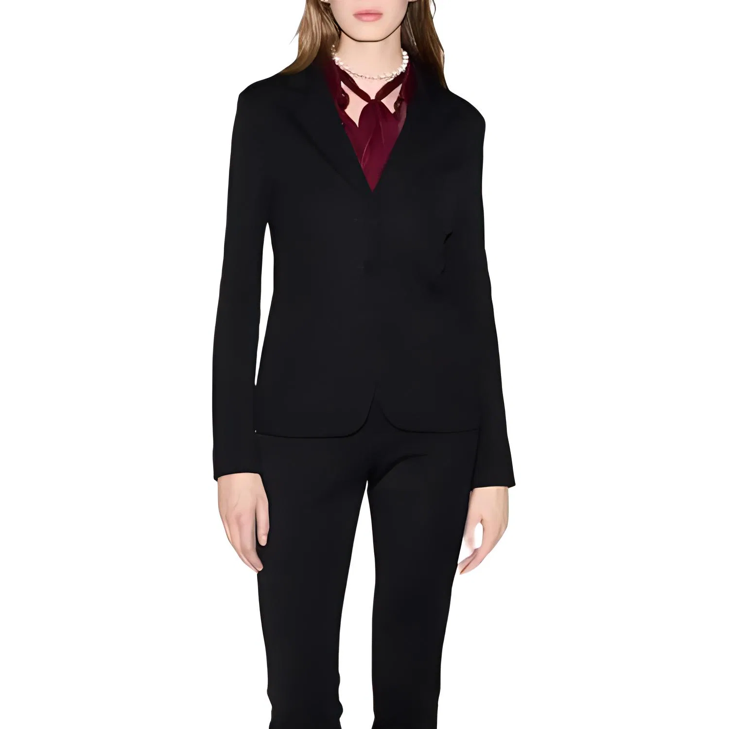 Женская куртка из хлопкового джерси Black GUCCI — фото 3