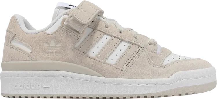 Кроссовки с липучкой Adidas Wmns Forum Low, кремовый