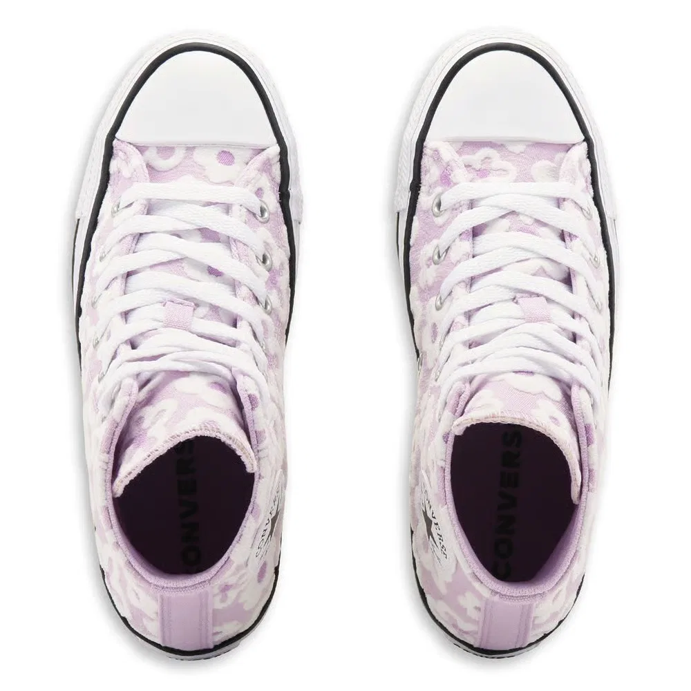 Детские кроссовки Chuck Taylor All Star High Top Converse, Stardust Lilac — фото 4