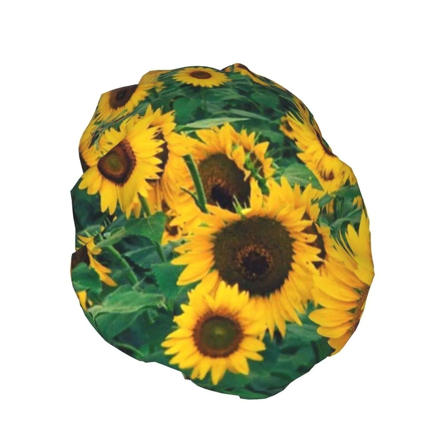 Шапочка для душа Sunflower, двойной слой, водонепроницаемая, PanaRL, 27x11 см — фото 2