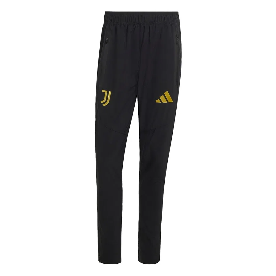 Спортивные брюки ADIDAS PERFORMANCE Regular Workout Pants 'Juventus Turin Tiro' черного цвета — фото 3