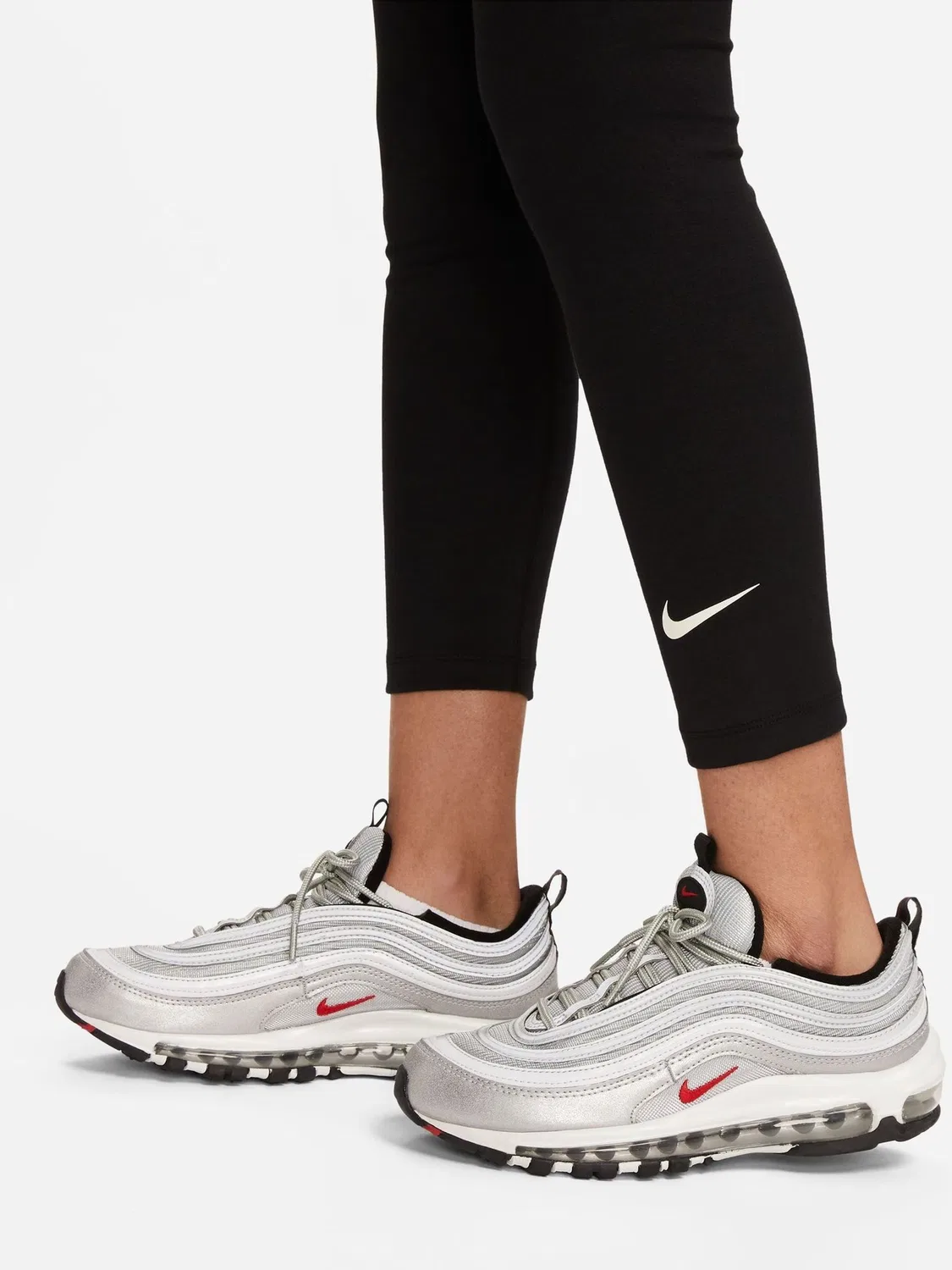 Леггинсы Nike Sportswear Classic, Black — фото 3