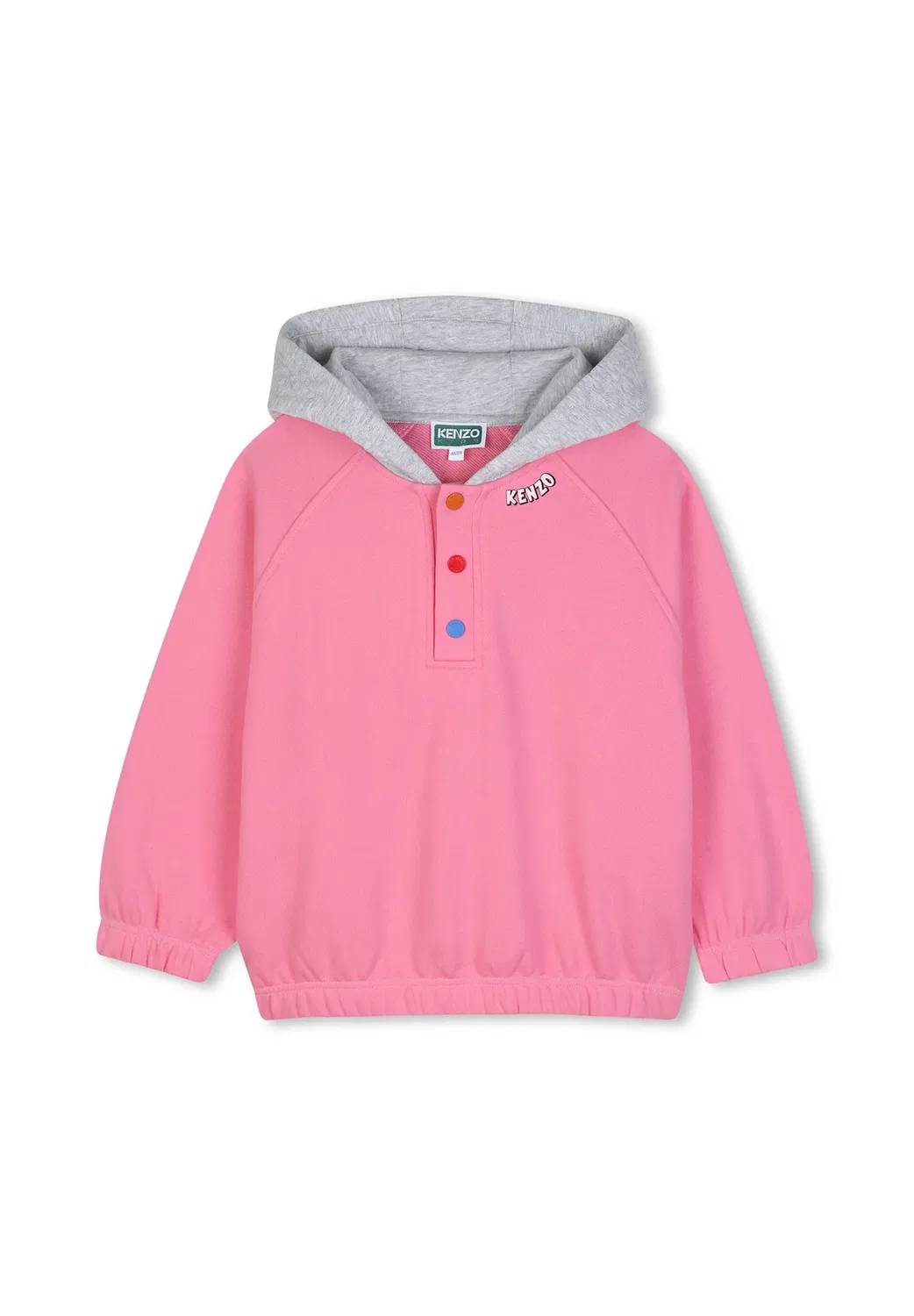 Толстовка с капюшоном Kenzo Kids, Rose Tendre