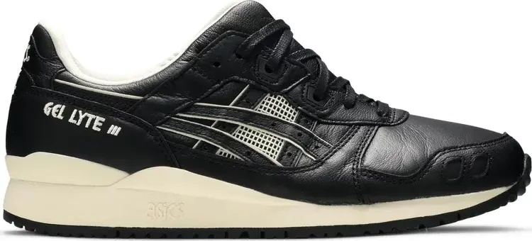 

Кроссовки gel lyte 3 og 'black cream' Asics, черный