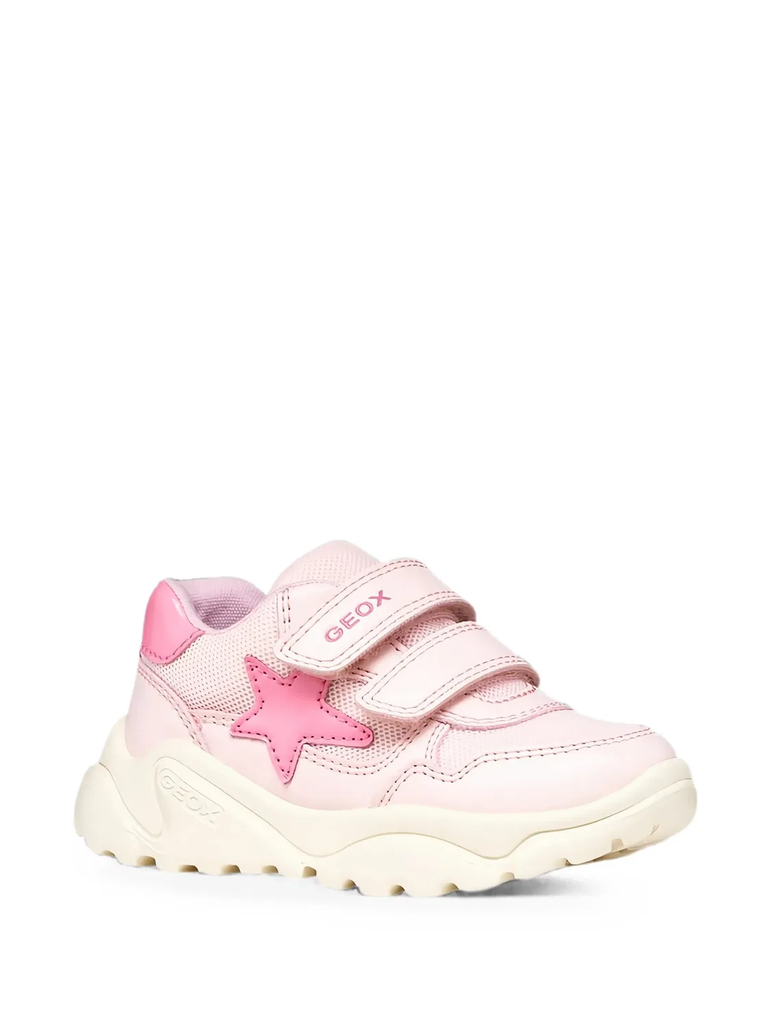 Кроссовки Ciufciuf на липучках Geox Kids, розовый
