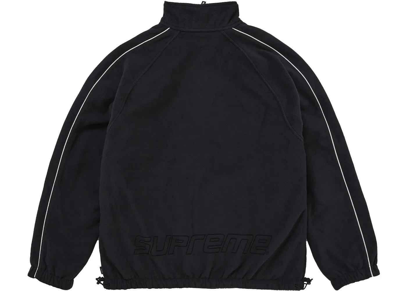 Мужская куртка с утеплителем Polartec Reversible Track Jacket Supreme, Black — фото 4