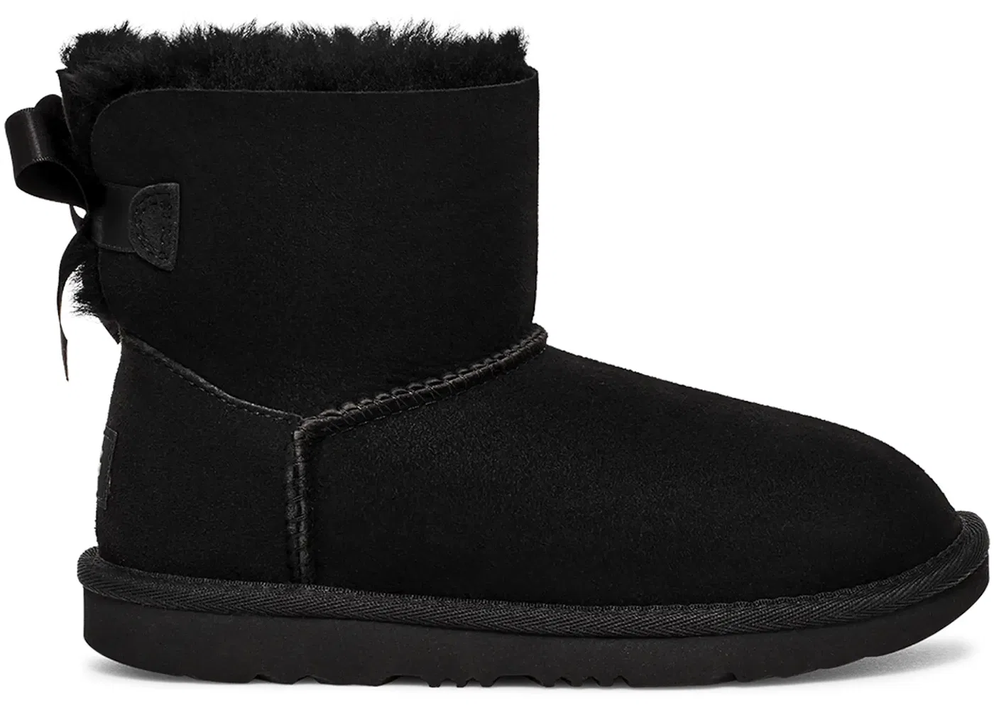 Детские ботинки с бантом UGG Mini Bailey Bow II Boot UGG, Black