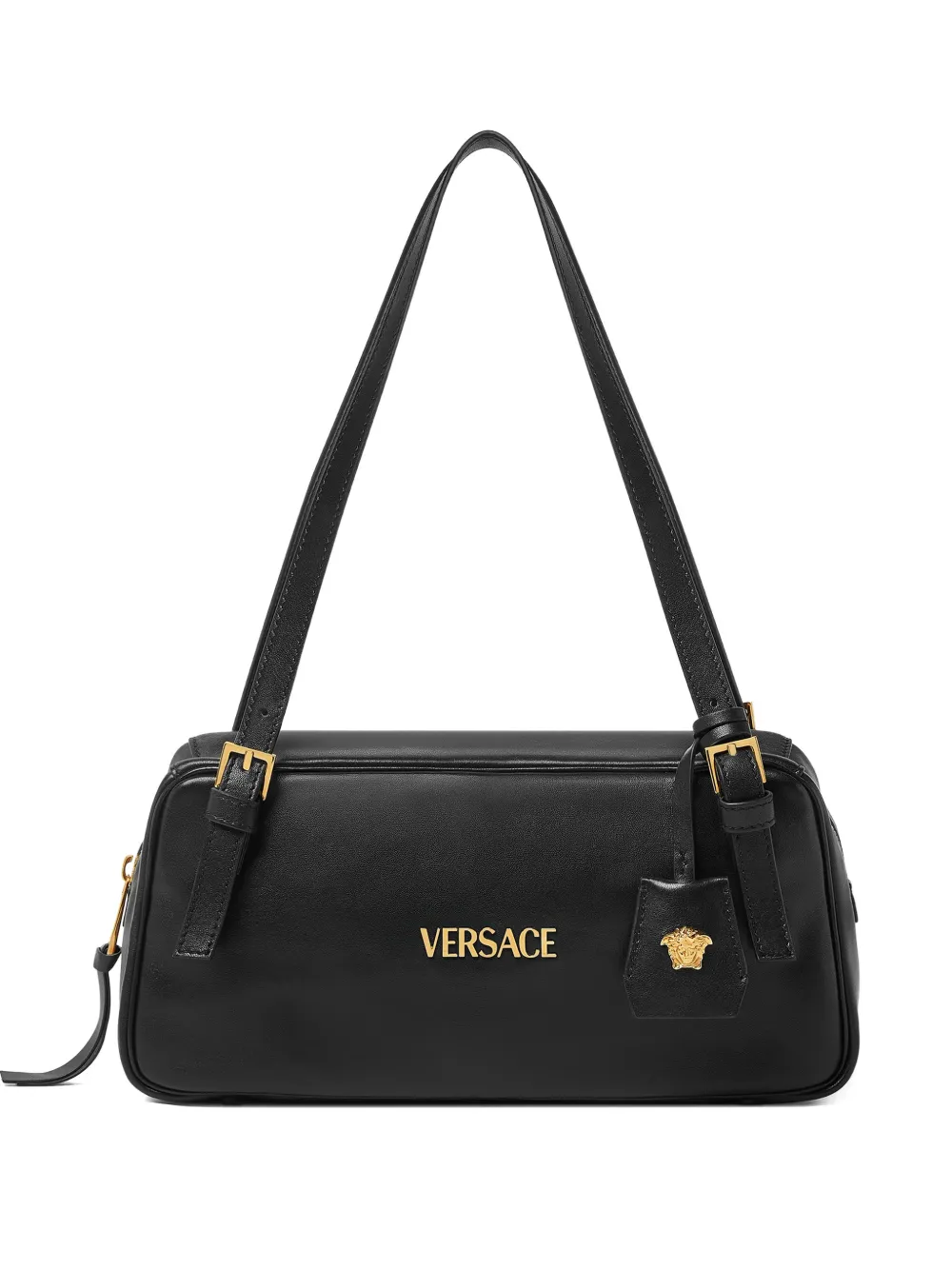 

Сумка на плечо с логотипом Versace, черный