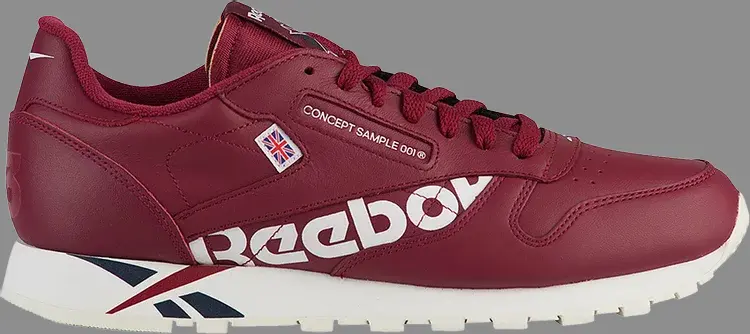 

Кроссовки classic leather mu 'ativ-urban maroon' Reebok, красный, Красный;коричневый, Кроссовки classic leather mu 'ativ-urban maroon' Reebok, красный