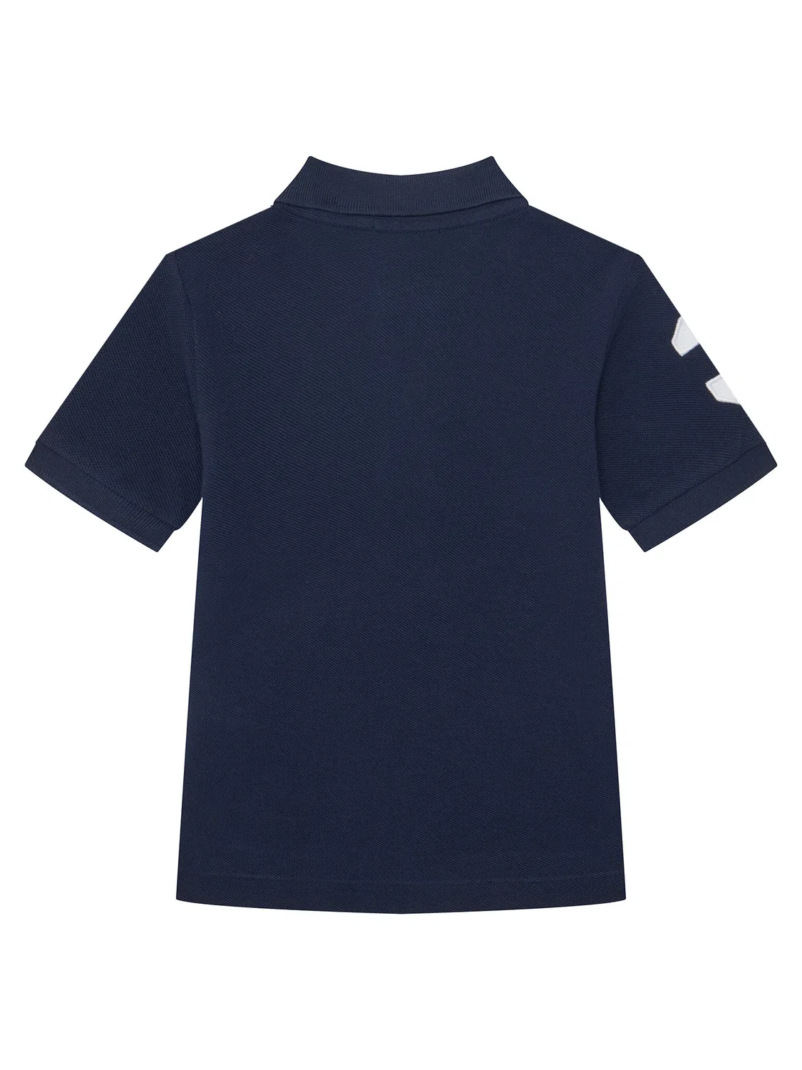 Поло стандартного кроя для мальчика Polo Ralph Lauren, темно-синий — фото 2