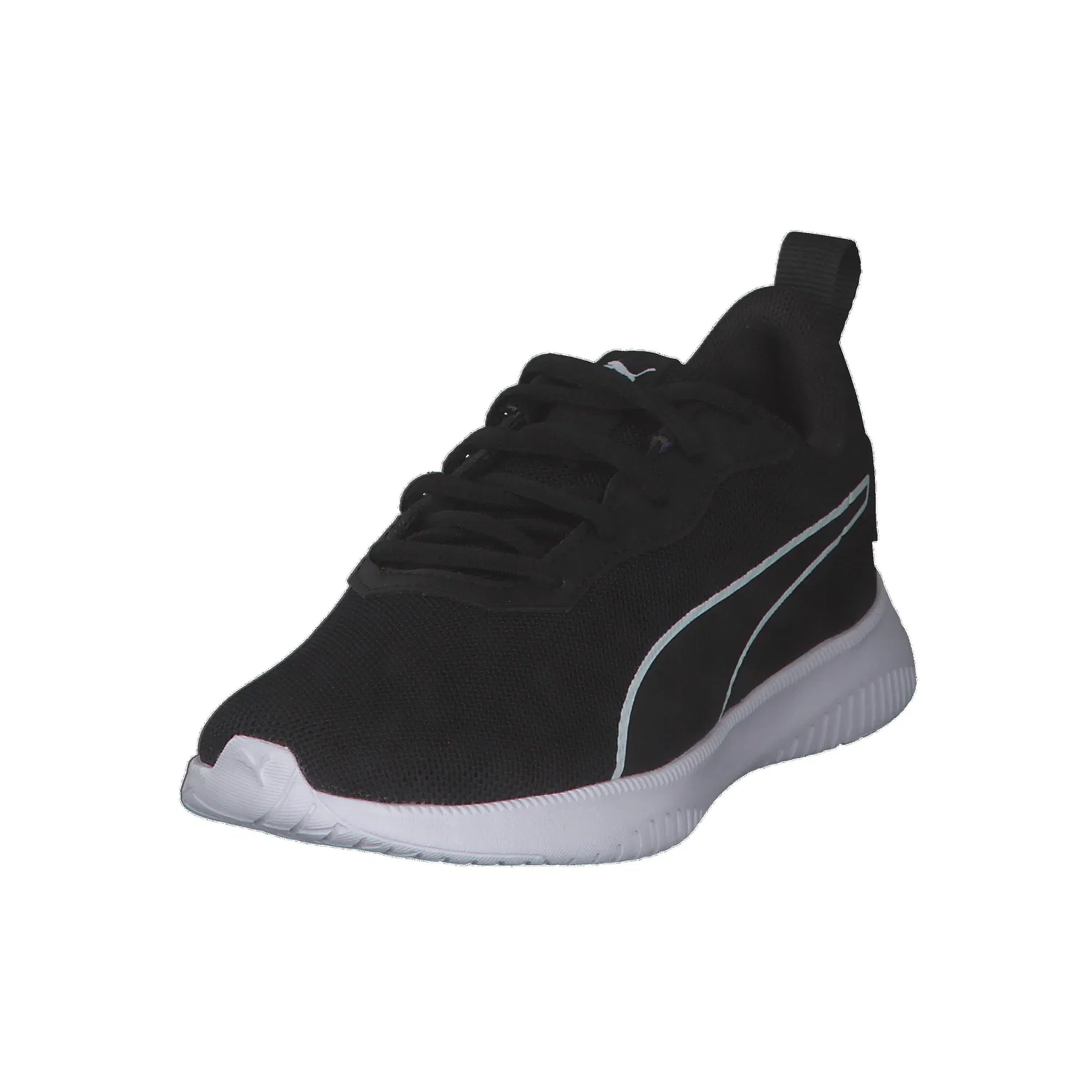 Детские кроссовки с гибкой подошвой Flyer Flex Puma, Schwarz Weiss — фото 4