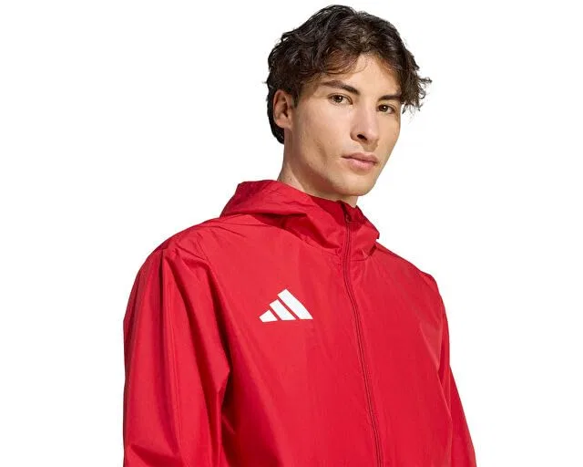 Мужская куртка с принтом Entrada26 All Weather adidas, Team Power Red 2 / White — фото 3