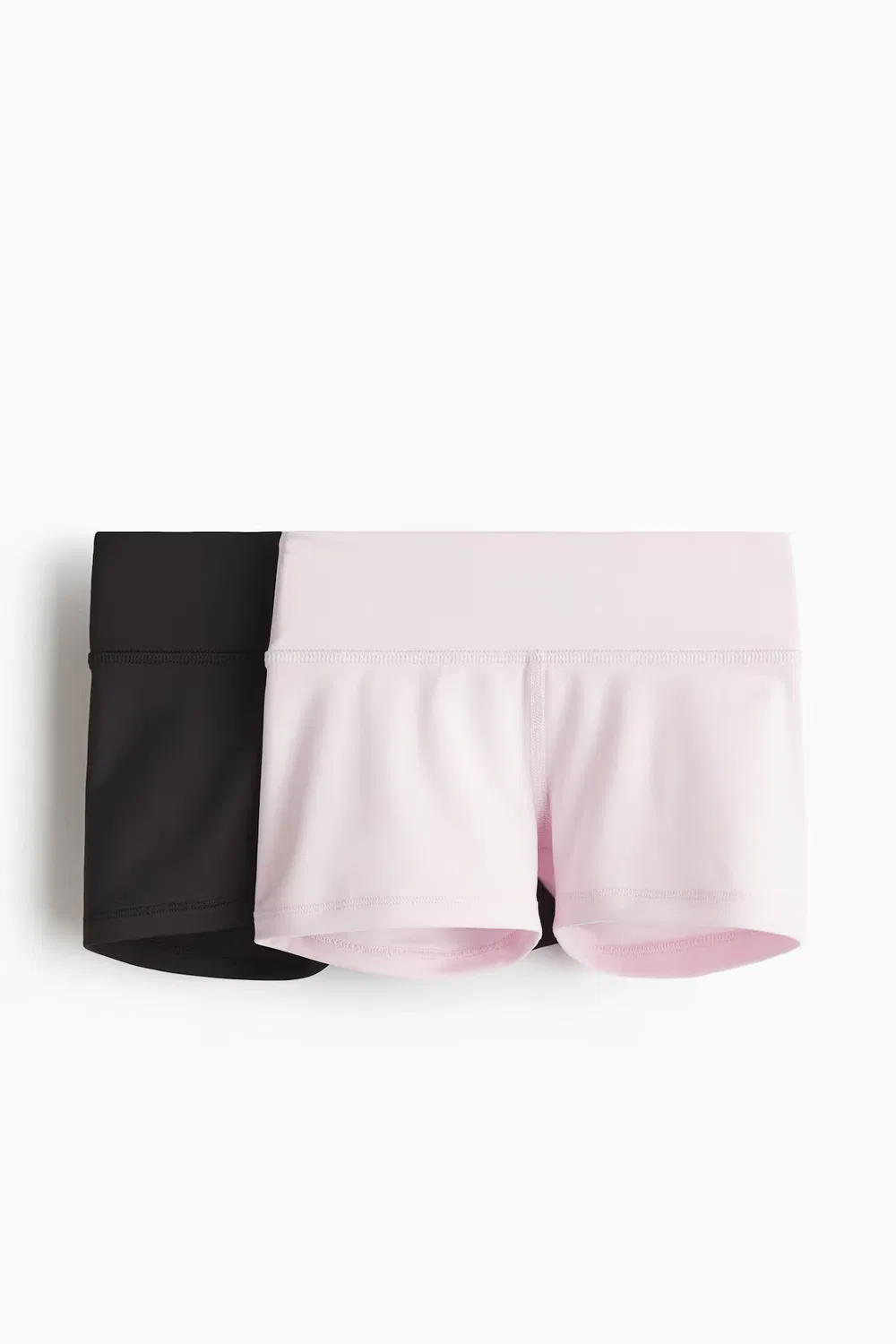 Комплект из 2 спортивных велосипедных шорт с технологией Drymove H&M, Rosa/Schwarz