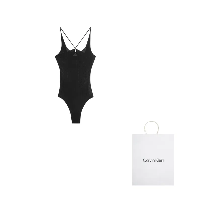 Женское боди-комбинезон Calvin Klein, Space Black