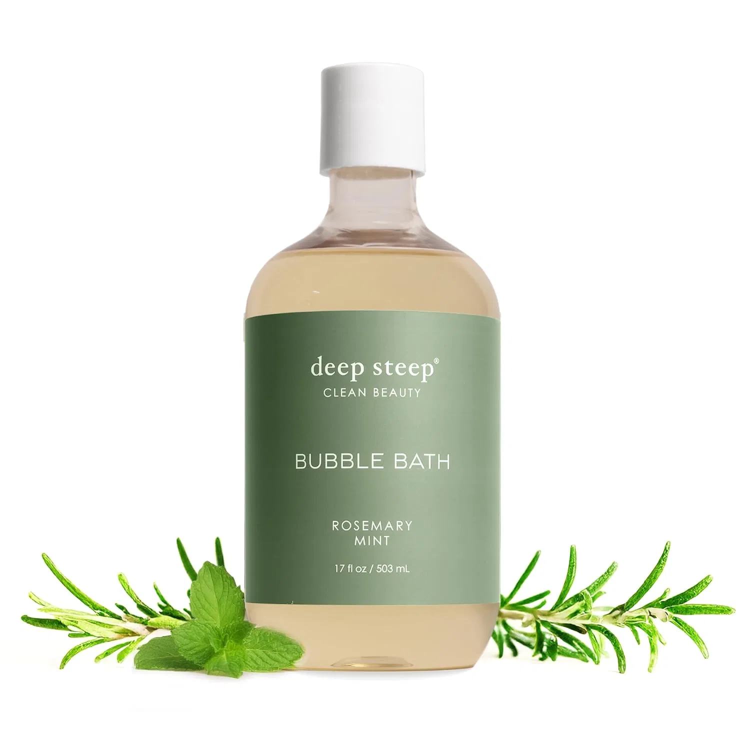 Пена для ванны Rosemary Mint, Deep Steep, 517 мл