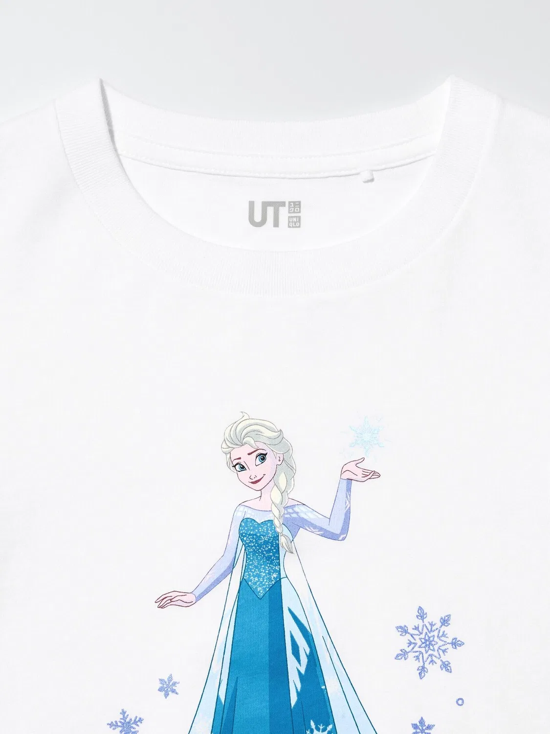 Футболка Uniqlo Elsa, с принтом Иконы, белый — фото 4