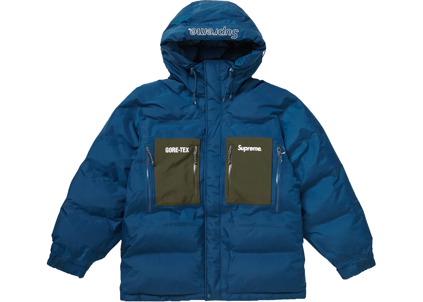 Мужская куртка-пуховик с GORE-TEX 700-Fill Down Parka (FW19) Supreme, Dark Teal