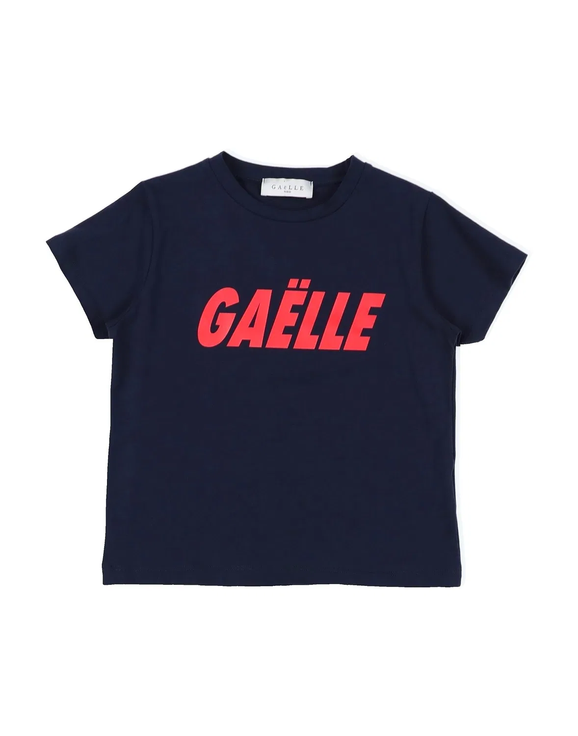 Детская футболка для девочек с логотипом Gaëlle Paris, темно-синий