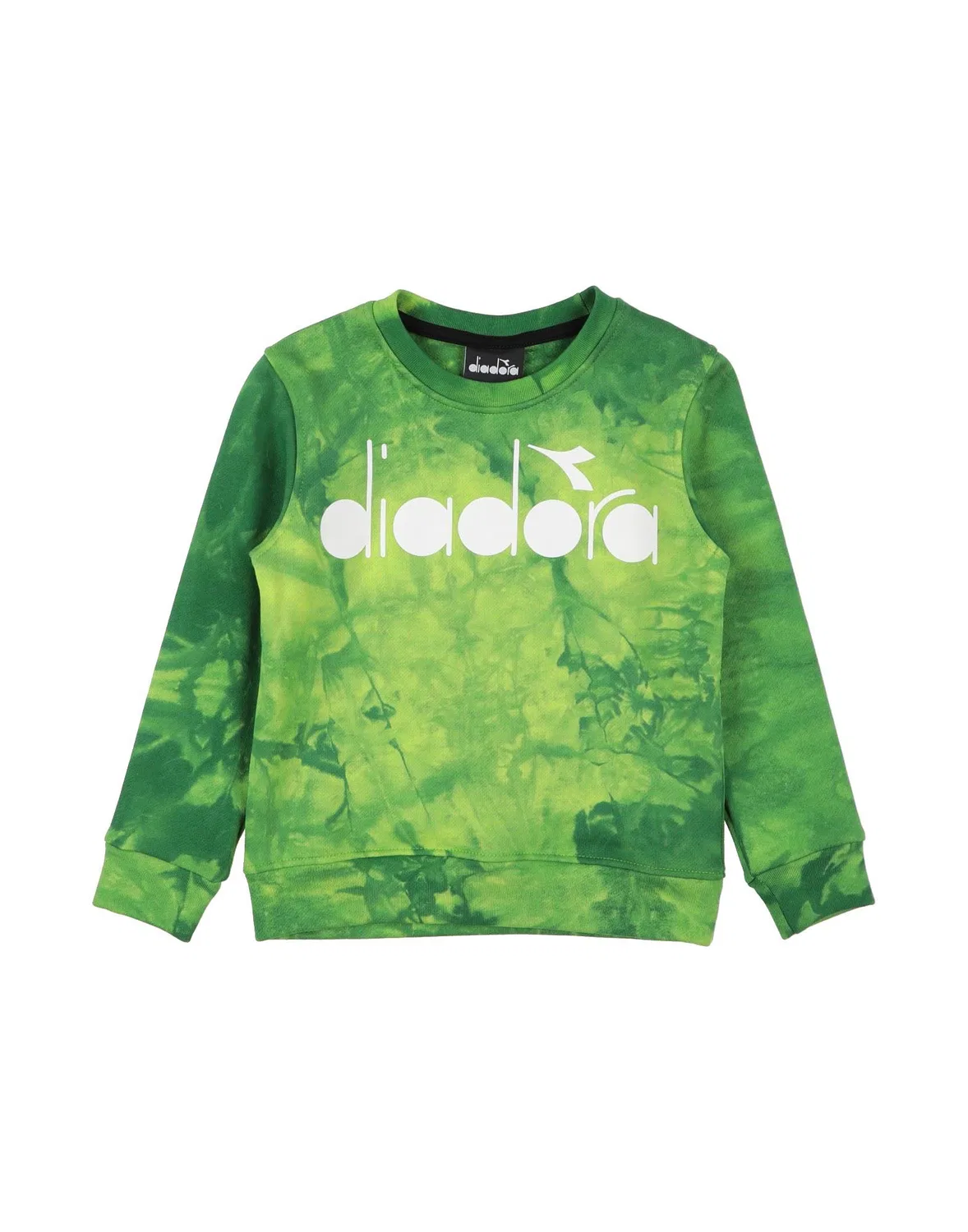 Подростковая флисовая кофта с логотипом Diadora, зеленый