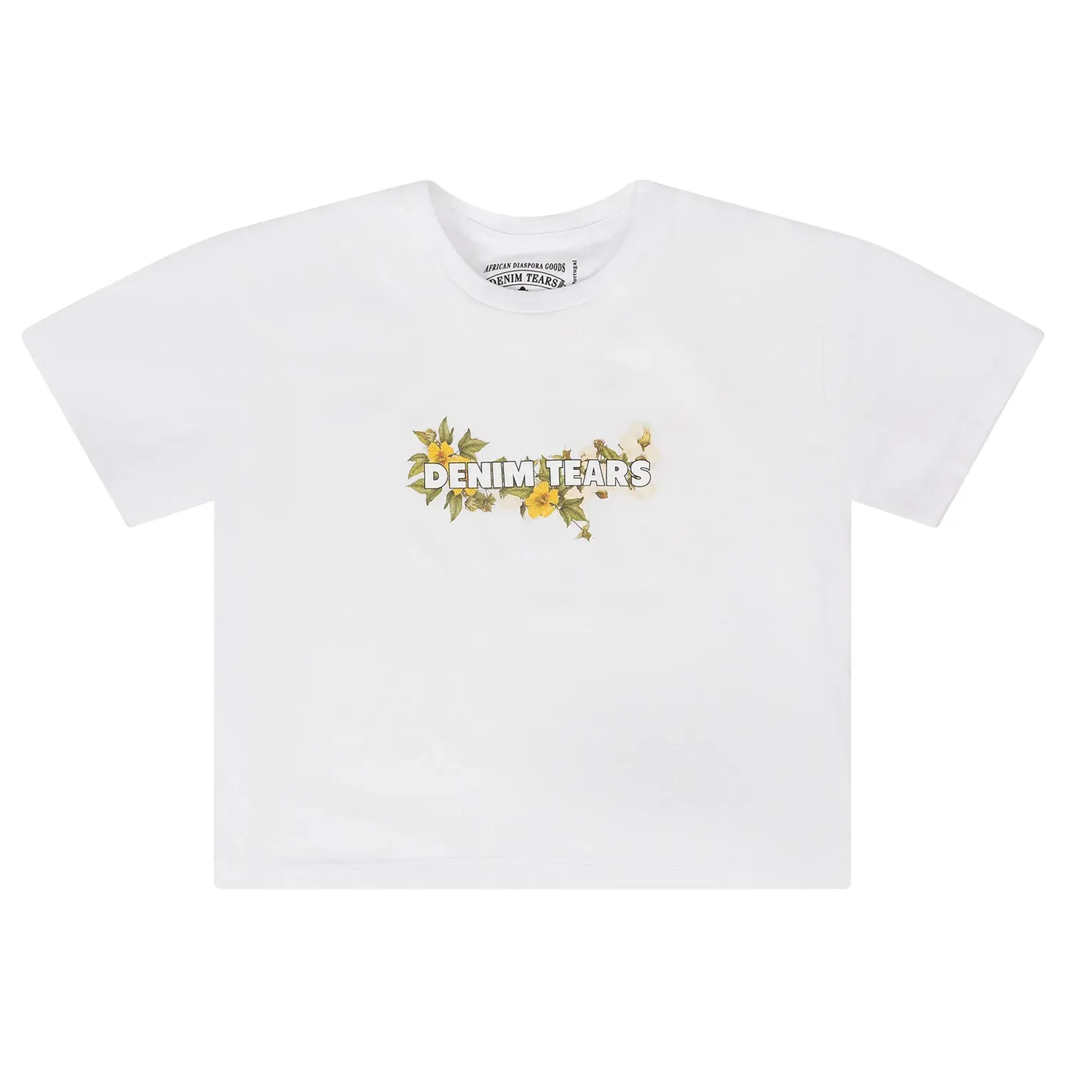 Футболка Denim Tears Floral Tee, белый