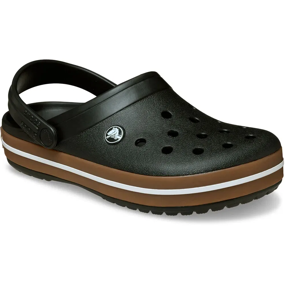 Сабо Crocs Crocband из резины, черный — фото 2