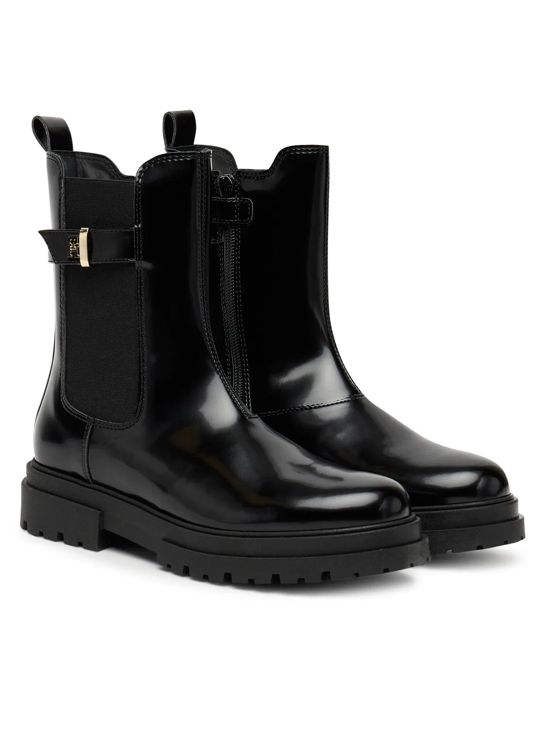 Ботильоны для девочки Chelsea Boot Tommy Hilfiger, черный — фото 2