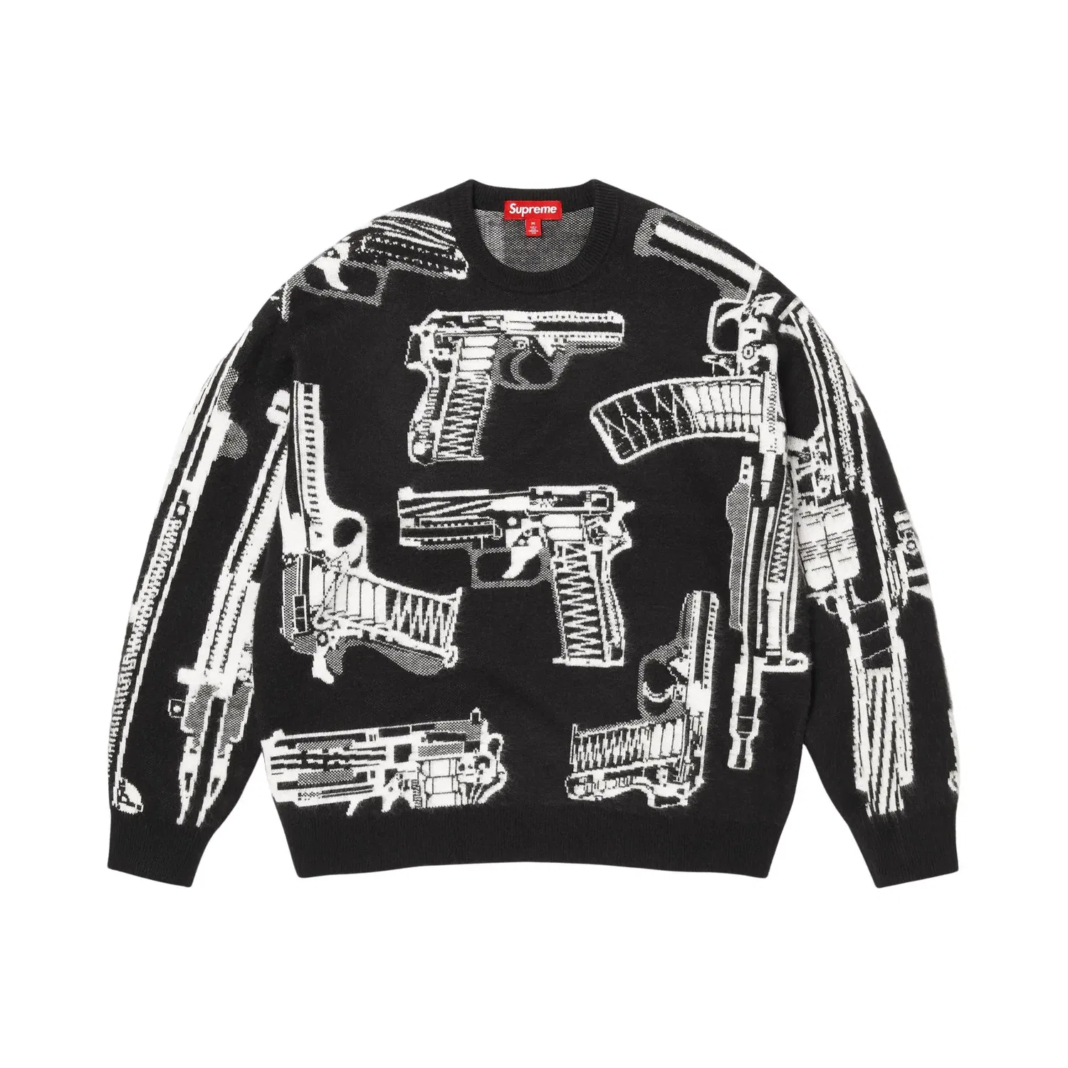 Свитер Supreme Guns, черный