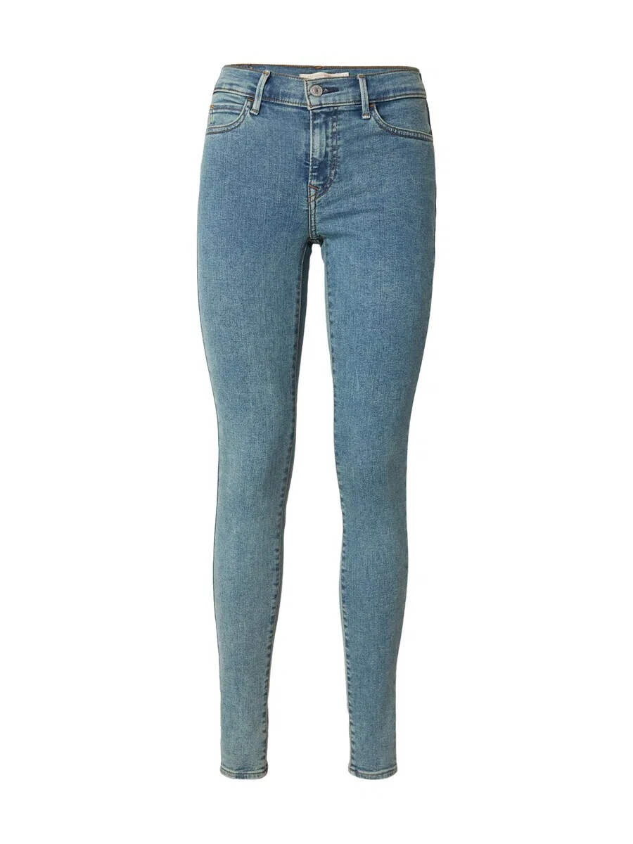 Джинсы LEVI'S Skinny '710 Super Skinny' светло-голубого цвета