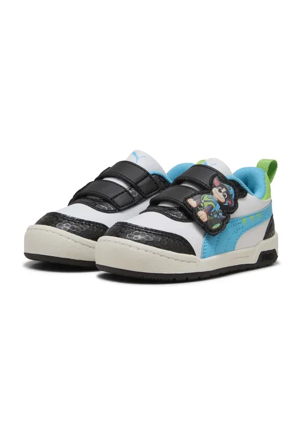 Кроссовки дышащие X Paw Patrol Multiflex 2 Puma White, Bright Aqua, бирюзовый — фото 2