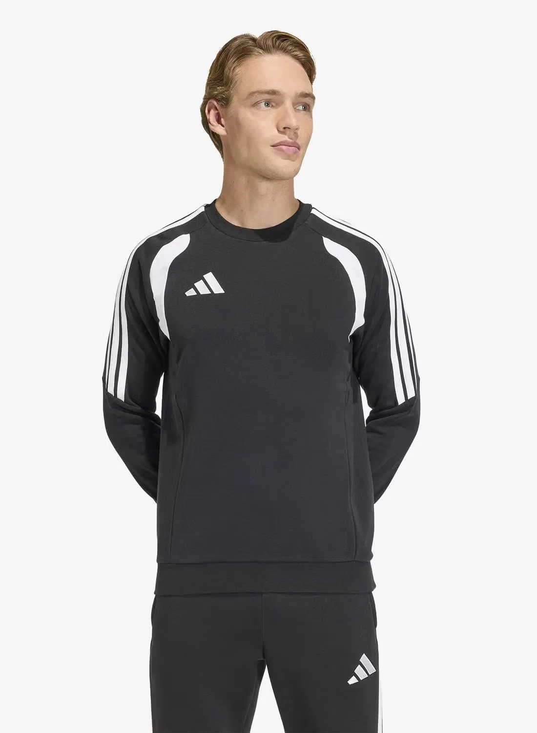 Свитшот с принтом Tiro26 league Adidas, черный