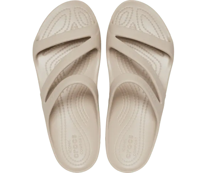 Шлепанцы Crocs Women's Kadee II, бежевый — фото 4