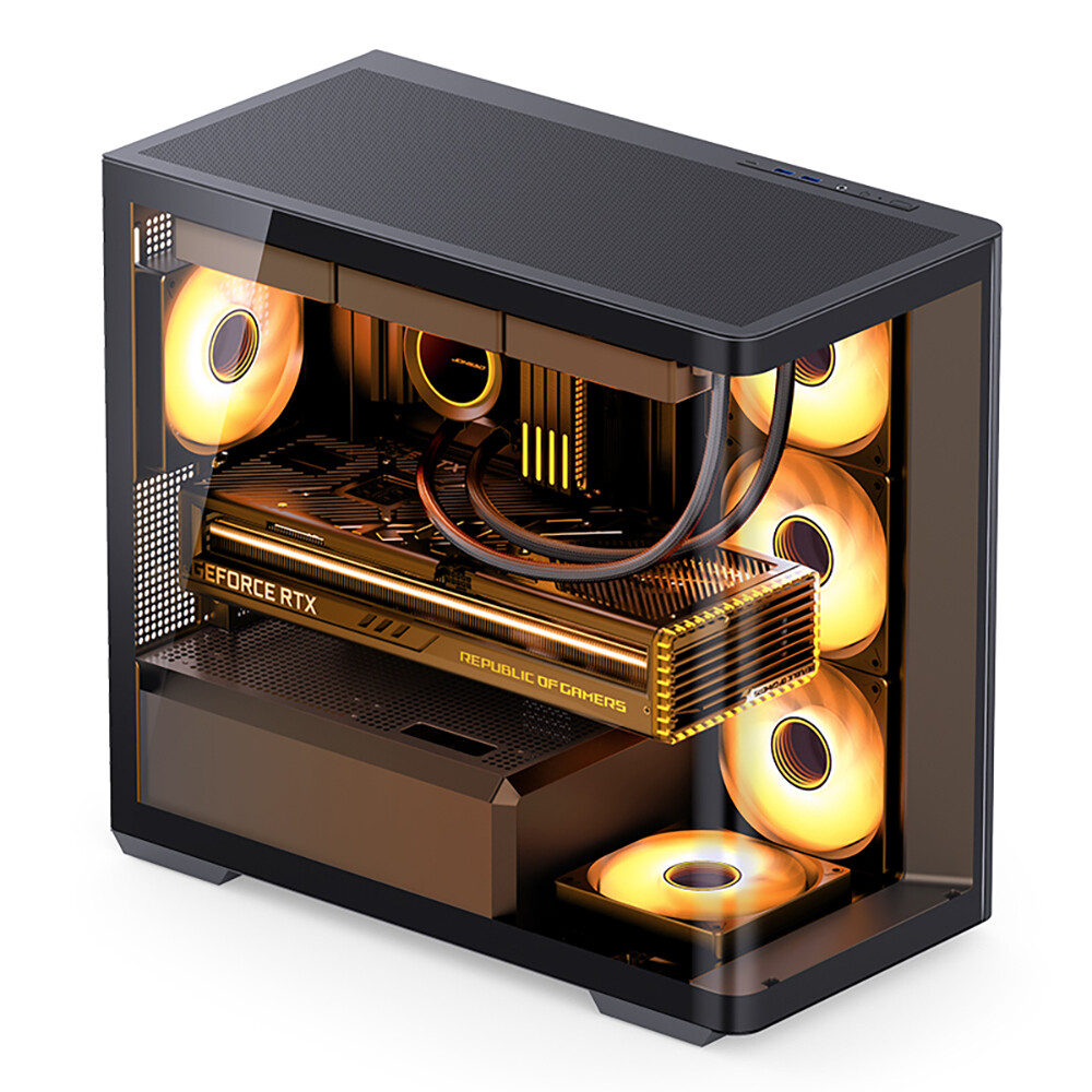 

Корпус JONSBO D300, Mid Tower, черный