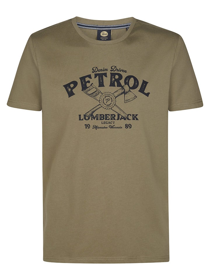 

Футболка Petrol, серо-коричневый