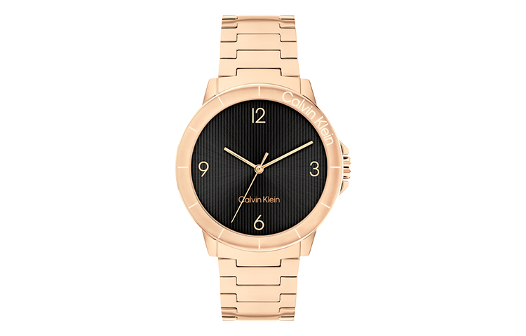 

Calvin Klein Часы Wrist Watch Quartz Movement Steel Strap Black Dial Women's Watch, 25100024