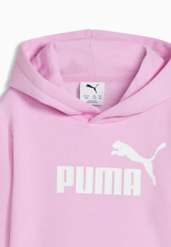 Худи с принтом Ess no. 1 logo hoodie Puma, Mauve Glow, сиреневый — фото 3