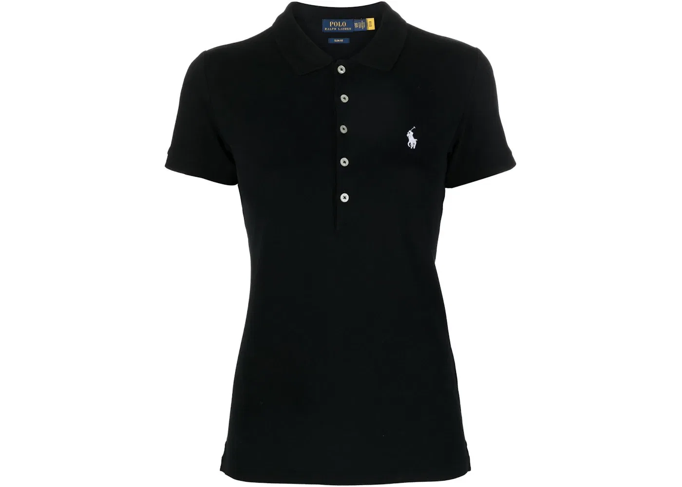 Женское поло с коротким рукавом Shirt Polo Ralph Lauren, Black White