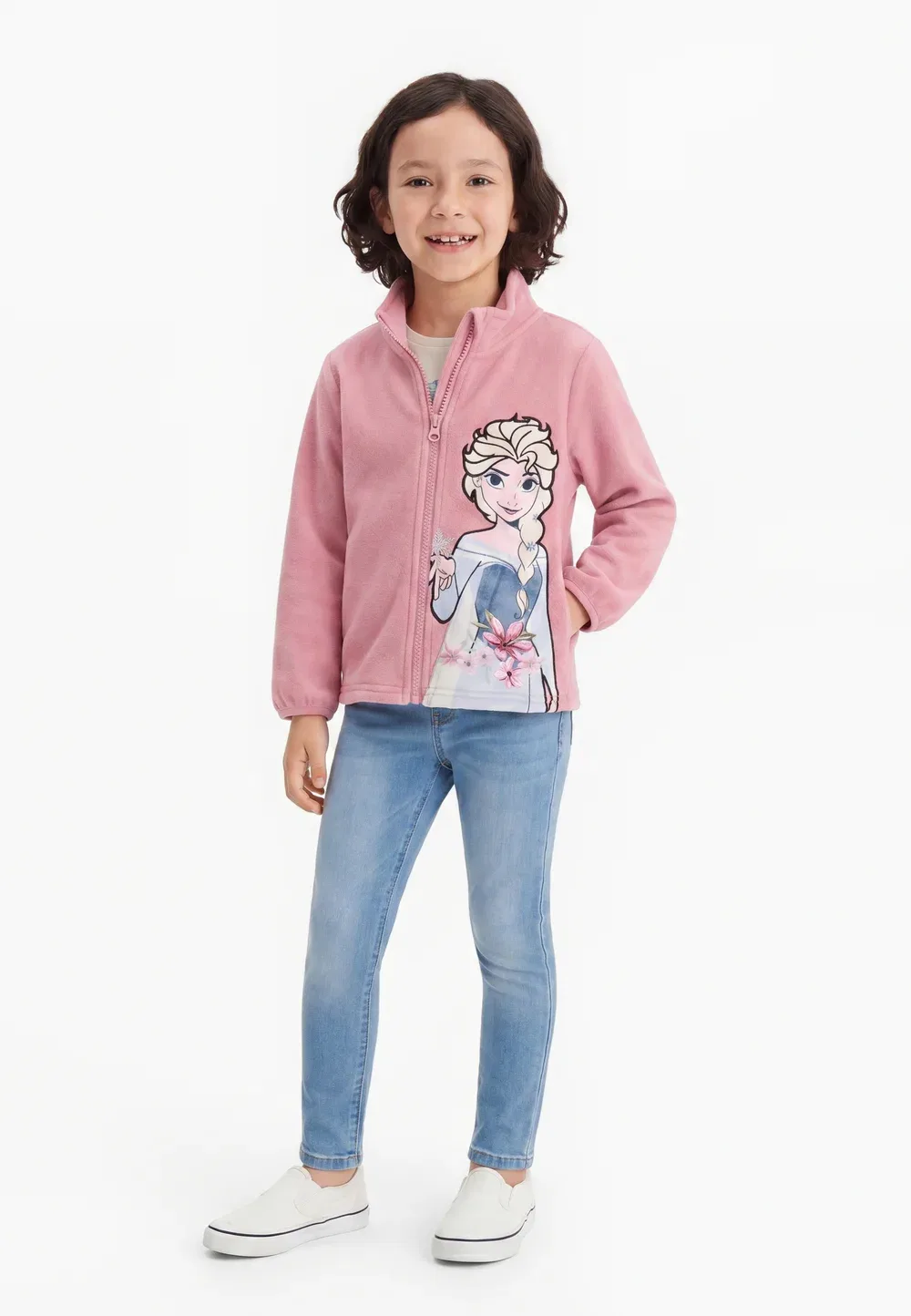 Nmfjalisa frozen zip - толстовка на молнии Name It, Lilas