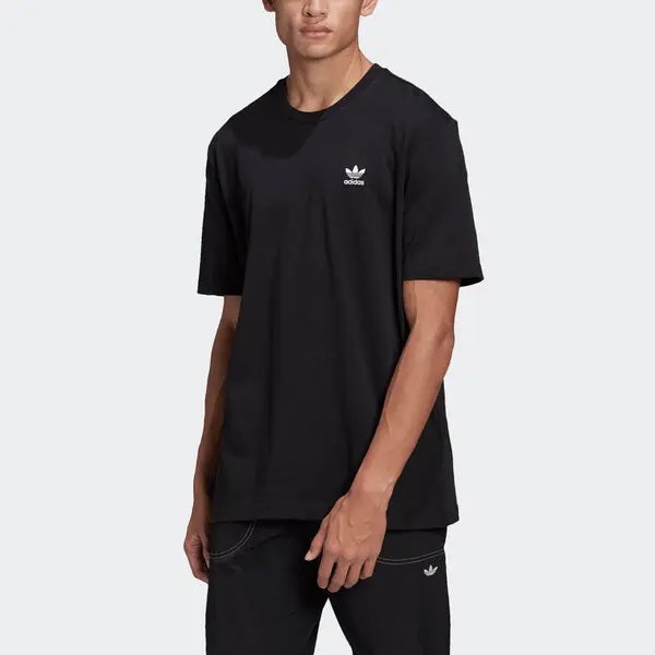 Футболка Adidas Originals Adicolor Classics Back and Front Trefoil Boxy, черный — фото 3