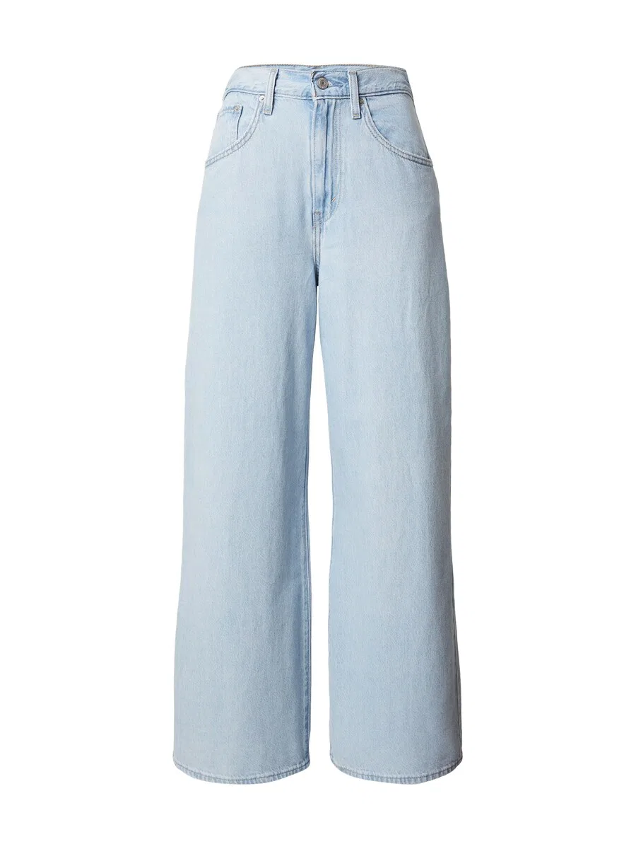 Джинсы LEVI'S Wide leg Jeans 'Cinch Baggy Jeans' светло-голубого цвета