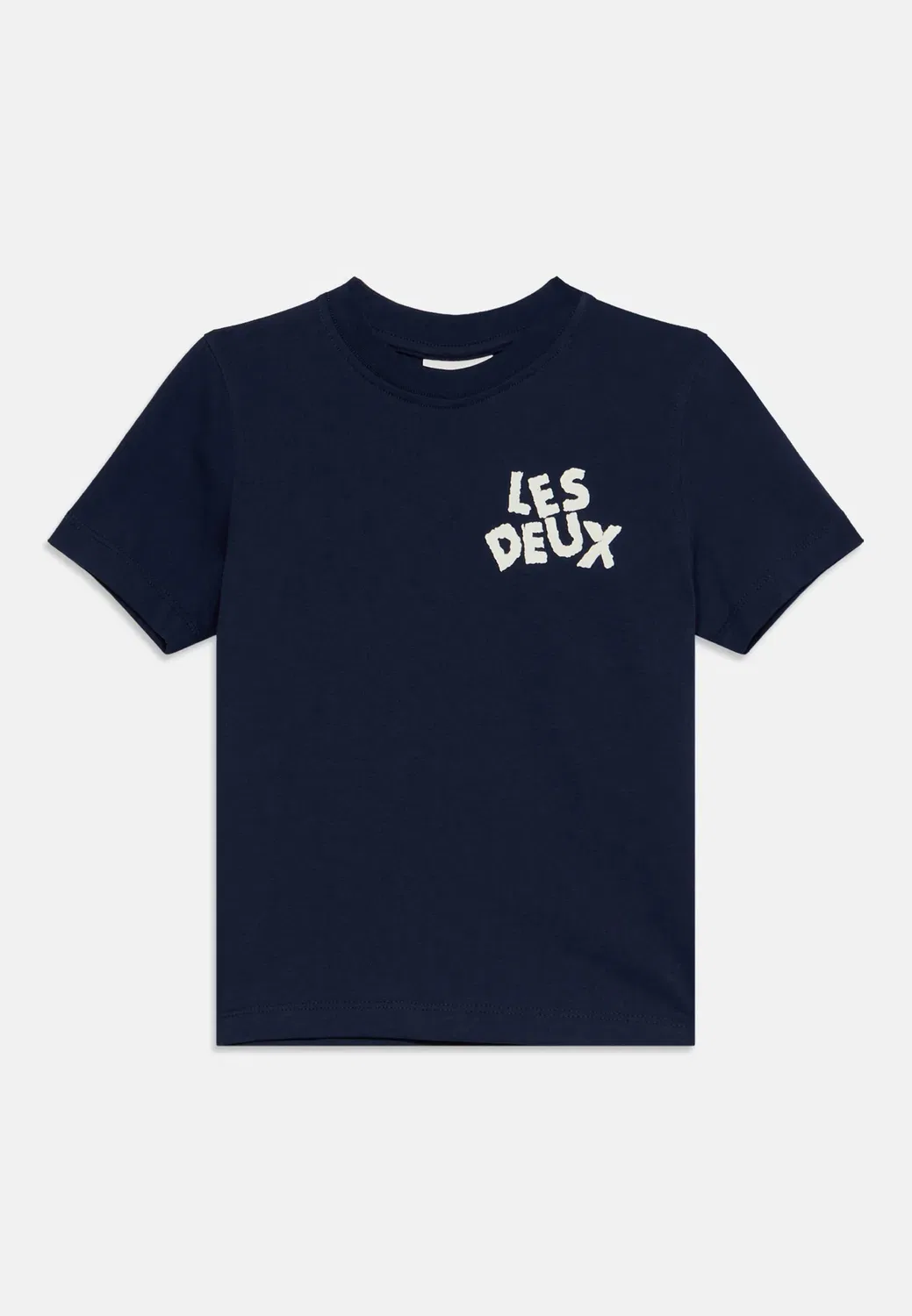 Футболка унисекс с логотипом - базовая модель Les Deux, Dark Navy