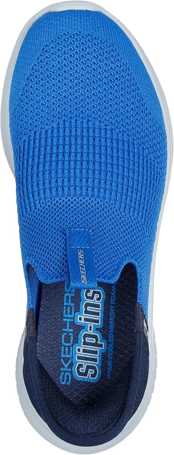 Детские кроссовки для девочек Ultra Flex 3.0 Smooth Step Skechers, Blue — фото 4