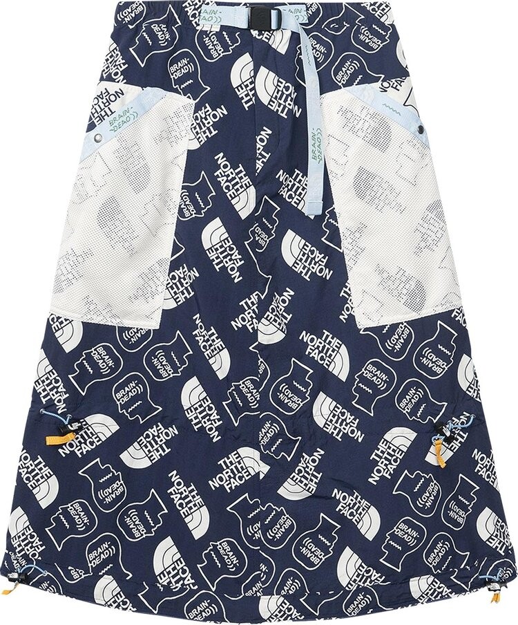 

Юбка Brain Dead x The North Face Tech Skirt Navy, синий