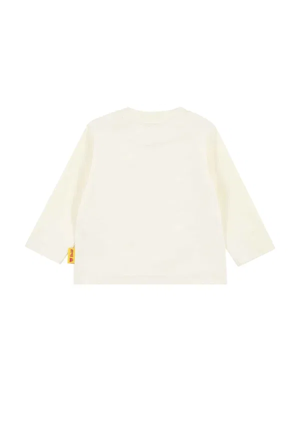 Футболка с длинным рукавом хлопок Long sleeved top Steiff, Eggnog, цвет eggnog — фото 2