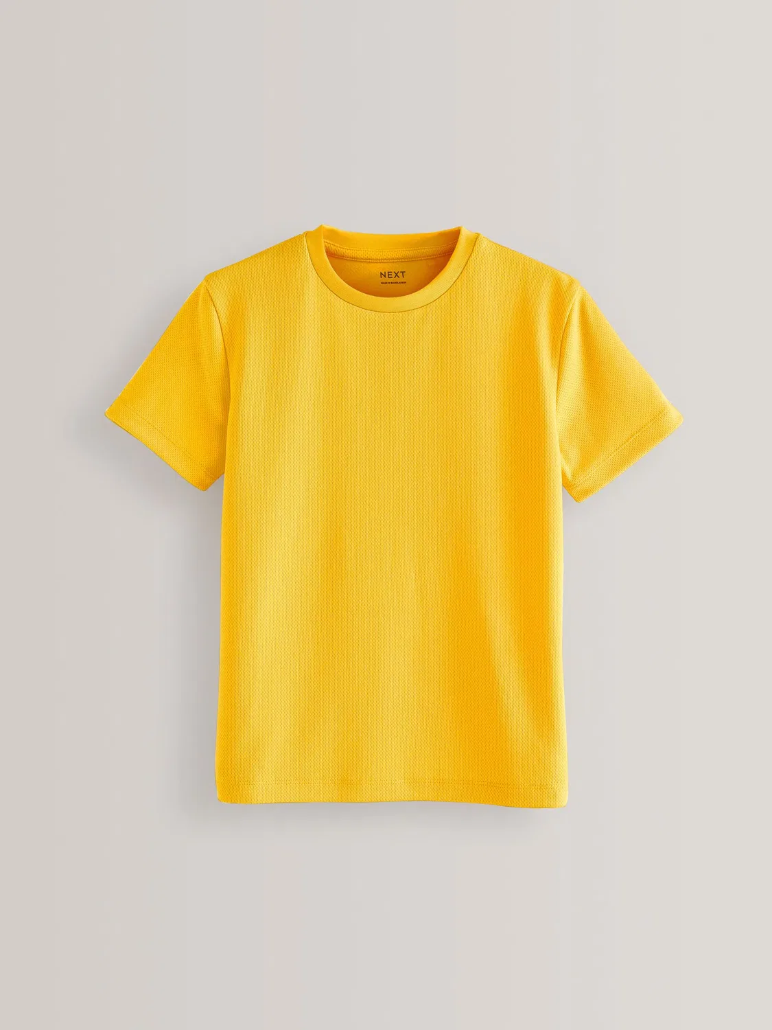 Футболка спортивная, Yellow Single Next, желтый