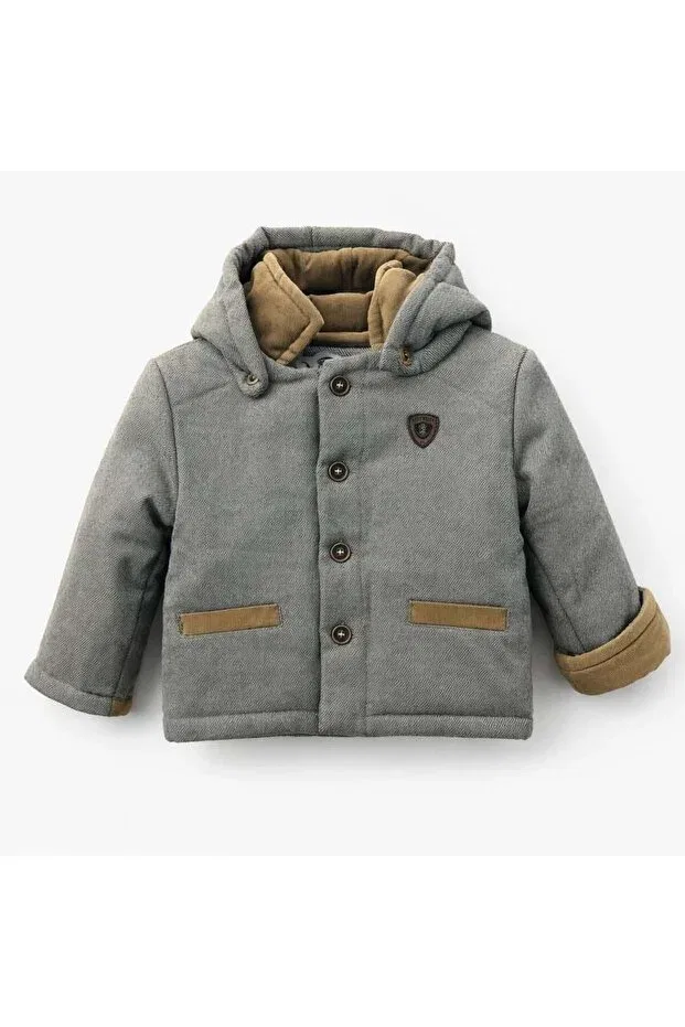 Детское пальто для девочек с длинным рукавом Babydola, Mink
